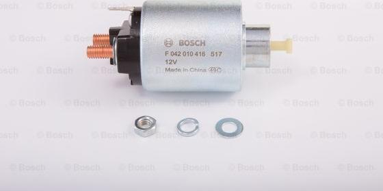 BOSCH F 042 010 416 - Elettromagnete, Motore d'avviamento www.autoricambit.com