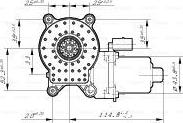 BOSCH F 006 B49 780 - Elettromotore, Alzacristallo www.autoricambit.com