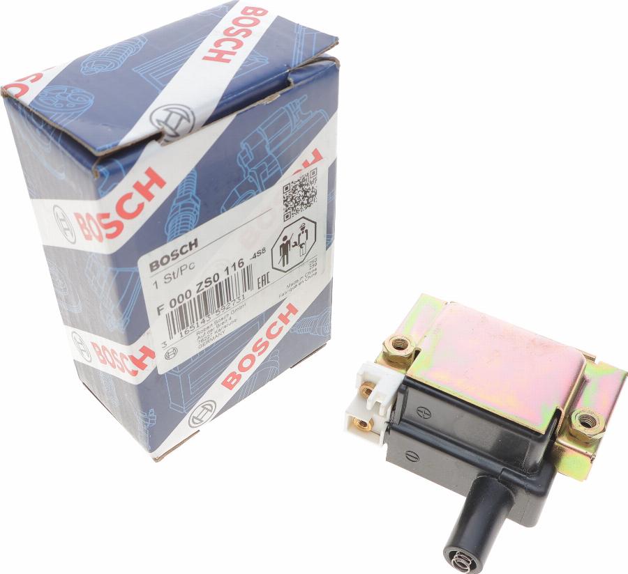 BOSCH F 000 ZS0 116 - Bobina d'accensione www.autoricambit.com