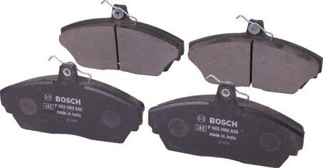 BOSCH F 002 H60 030 - Kit pastiglie freno, Freno a disco www.autoricambit.com