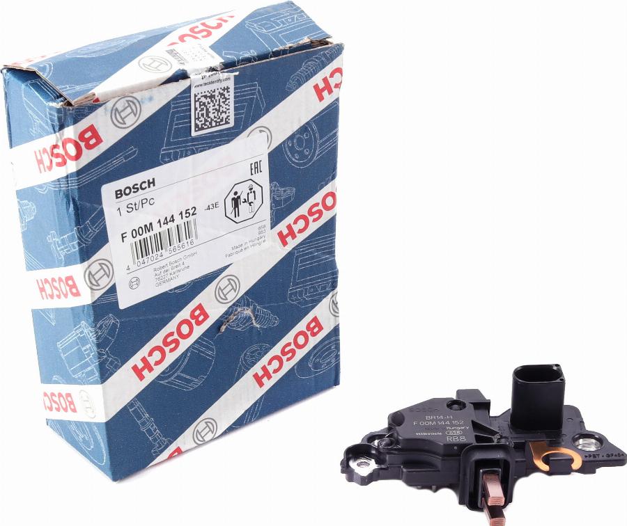 BOSCH F 00M 144 152 - Regolatore di tensione del generatore www.autoricambit.com