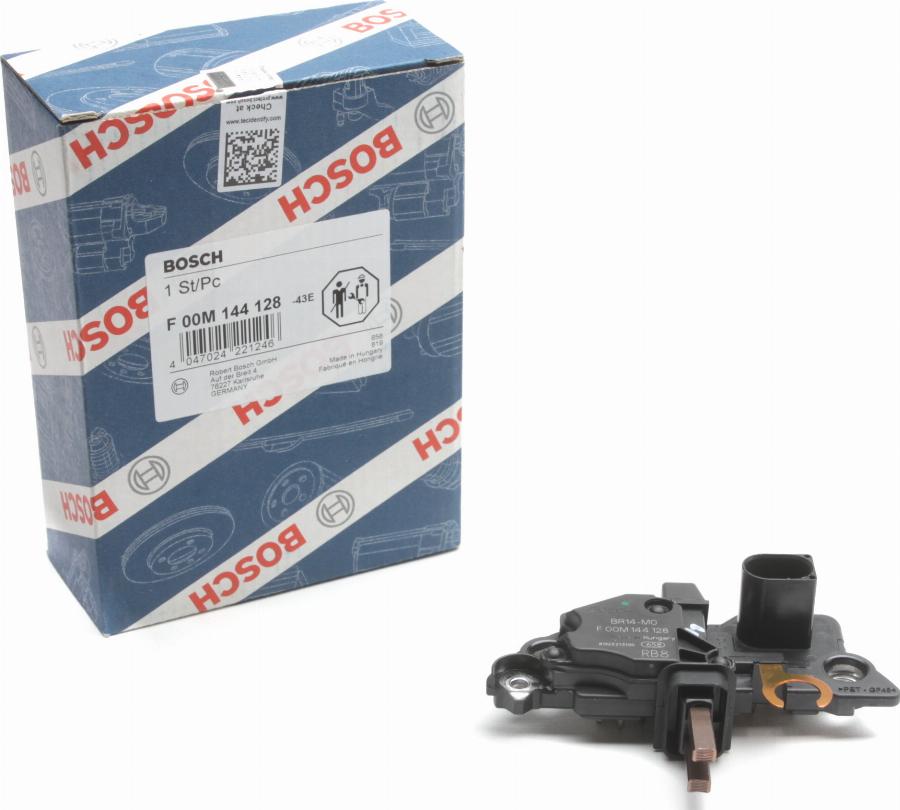 BOSCH F 00M 144 128 - Regolatore di tensione del generatore www.autoricambit.com