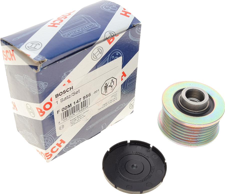 BOSCH F 00M 147 956 - Puleggia cinghia, Alternatore www.autoricambit.com