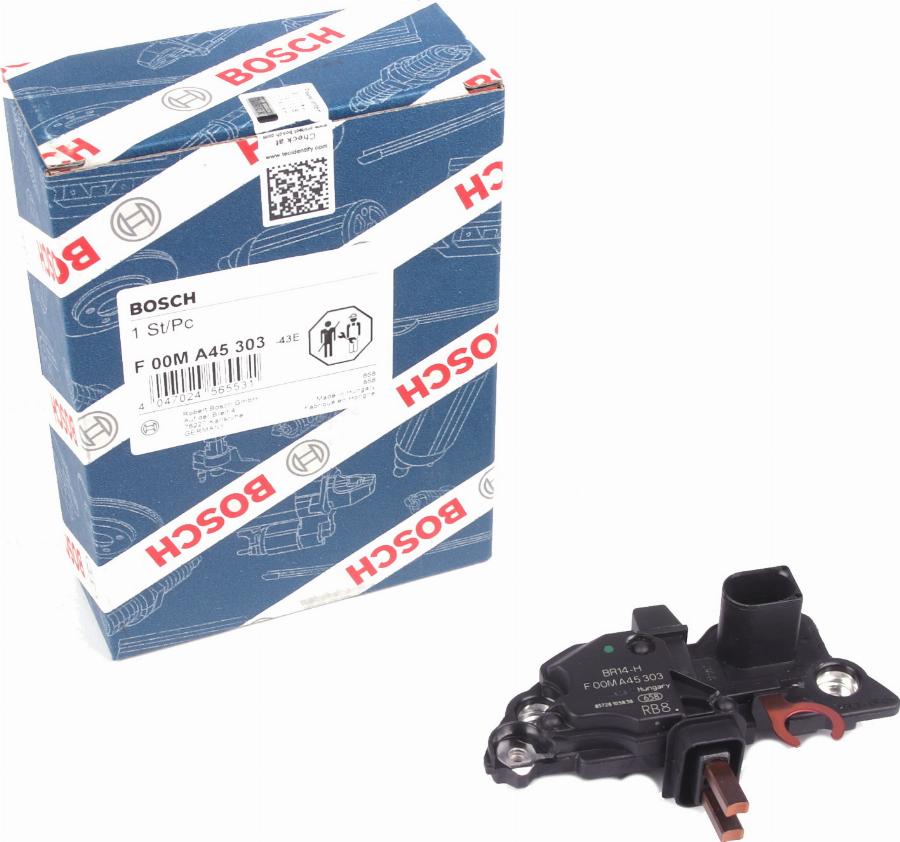 BOSCH F 00M A45 303 - Regolatore di tensione del generatore www.autoricambit.com