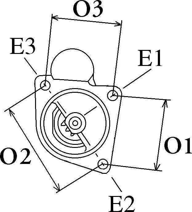 BOSCH F 032 110 519 - Motorino d'avviamento www.autoricambit.com