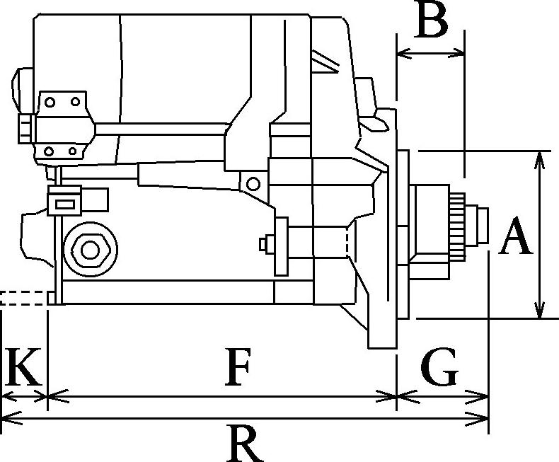 BOSCH F 032 111 485 - Motorino d'avviamento www.autoricambit.com