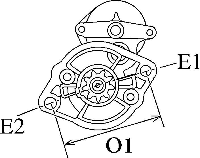 BOSCH F 032 111 485 - Motorino d'avviamento www.autoricambit.com