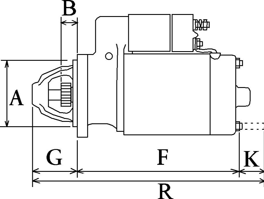 BOSCH F 032 112 304 - Motorino d'avviamento www.autoricambit.com