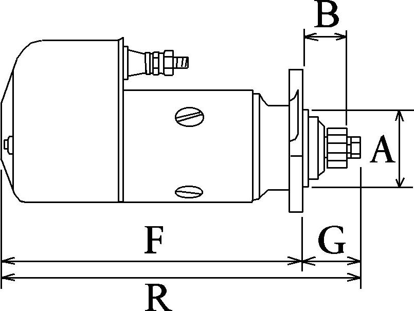 BOSCH F 032 110 206 - Motorino d'avviamento www.autoricambit.com