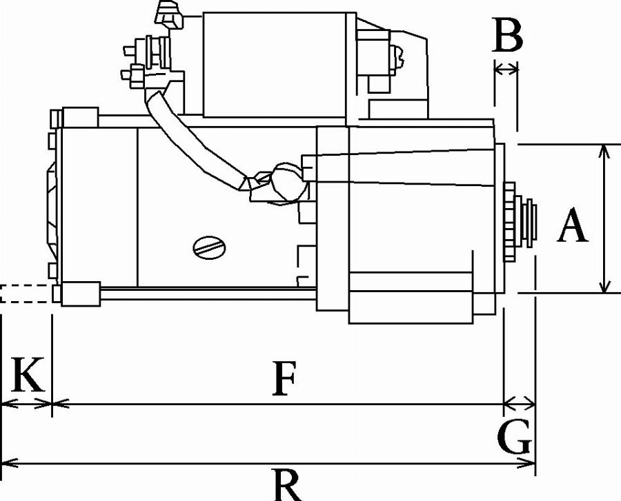 BOSCH F 032 111 273 - Motorino d'avviamento www.autoricambit.com