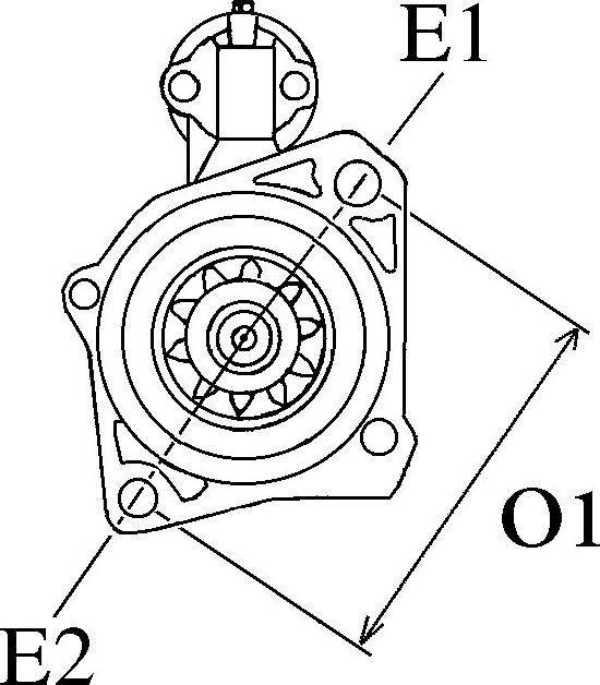 BOSCH F 032 111 273 - Motorino d'avviamento www.autoricambit.com