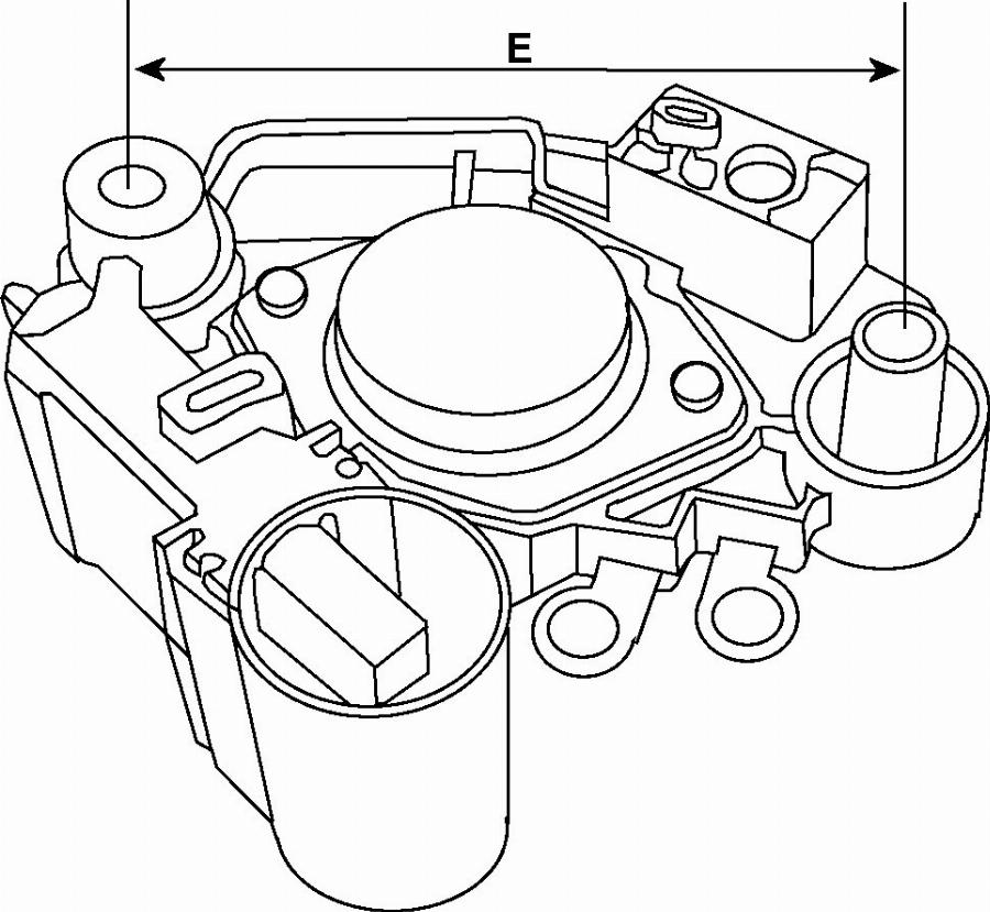 BOSCH F 032 131 523 - Regolatore di tensione del generatore www.autoricambit.com