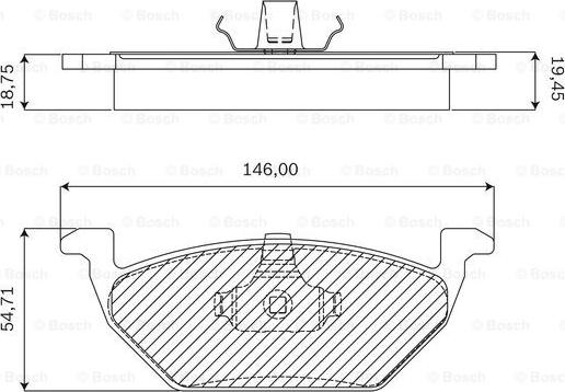 BOSCH F 03B 050 024 - Kit pastiglie freno, Freno a disco www.autoricambit.com