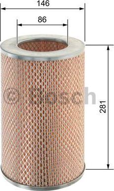 BOSCH F 026 400 092 - Filtro aria www.autoricambit.com