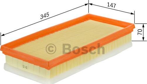 BOSCH F 026 400 058 - Filtro aria www.autoricambit.com