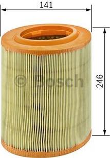 BOSCH F 026 400 039 - Filtro aria www.autoricambit.com