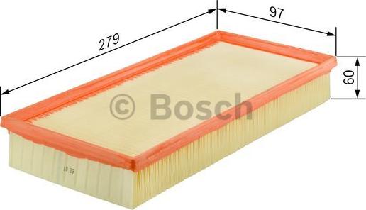 BOSCH F 026 400 036 - Filtro aria www.autoricambit.com