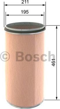 BOSCH F 026 400 022 - Filtro aria secondaria www.autoricambit.com