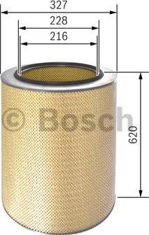 BOSCH F 026 400 079 - Filtro aria www.autoricambit.com