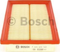 BOSCH F 026 400 168 - Filtro aria www.autoricambit.com