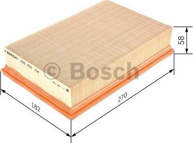 BOSCH F 026 400 104 - Filtro aria www.autoricambit.com