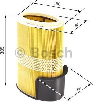 BOSCH F 026 400 131 - Filtro aria www.autoricambit.com