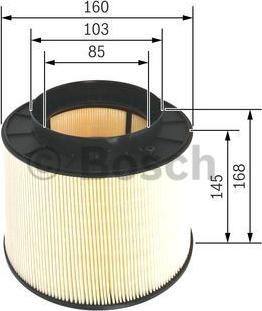 BOSCH F 026 400 394 - Filtro aria www.autoricambit.com