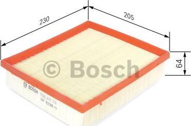 BOSCH F 026 400 374 - Filtro aria www.autoricambit.com