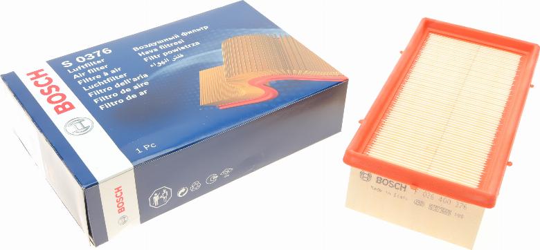 BOSCH F 026 400 376 - Filtro aria www.autoricambit.com