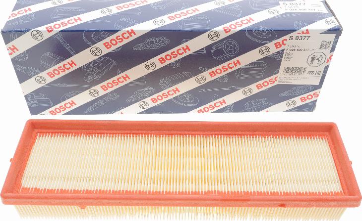 BOSCH F 026 400 377 - Filtro aria www.autoricambit.com