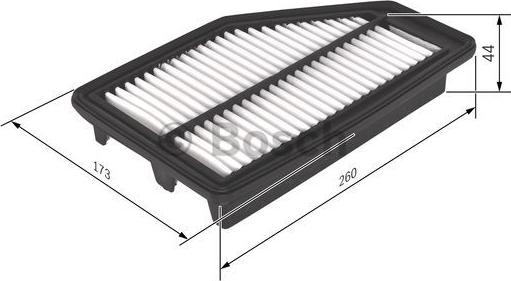 BOSCH F 026 400 295 - Filtro aria www.autoricambit.com