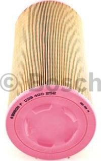 BOSCH F 026 400 252 - Filtro aria www.autoricambit.com