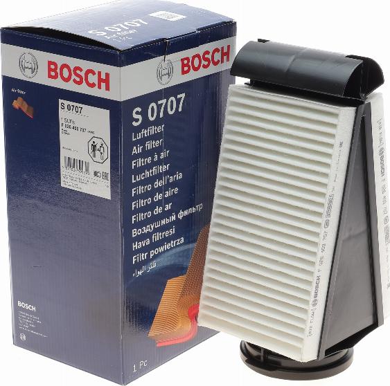 BOSCH F 026 400 707 - Filtro aria www.autoricambit.com