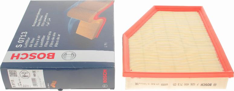 BOSCH F 026 400 713 - Filtro aria www.autoricambit.com