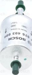 BOSCH F 026 403 006 - Filtro carburante www.autoricambit.com