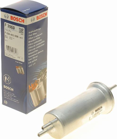 BOSCH F 026 403 000 - Filtro carburante www.autoricambit.com