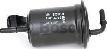 BOSCH F 026 403 756 - Filtro carburante www.autoricambit.com