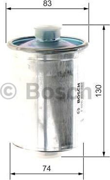 BOSCH F026403787 - Filtro carburante www.autoricambit.com