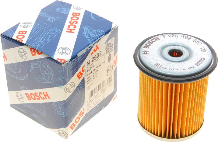 BOSCH F 026 402 502 - Filtro carburante www.autoricambit.com