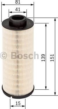 BOSCH F 026 402 099 - Filtro carburante www.autoricambit.com