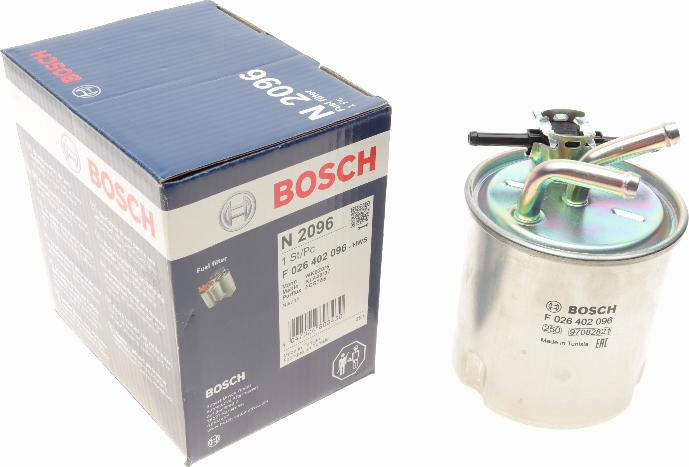 BOSCH F 026 402 096 - Filtro carburante www.autoricambit.com