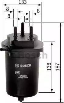 BOSCH F 026 402 091 - Filtro carburante www.autoricambit.com