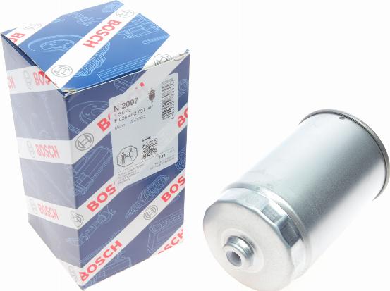 BOSCH F 026 402 097 - Filtro carburante www.autoricambit.com