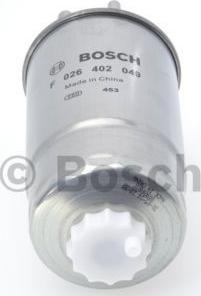 BOSCH F 026 402 049 - Filtro carburante www.autoricambit.com