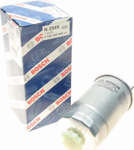 BOSCH F 026 402 049 - Filtro carburante www.autoricambit.com