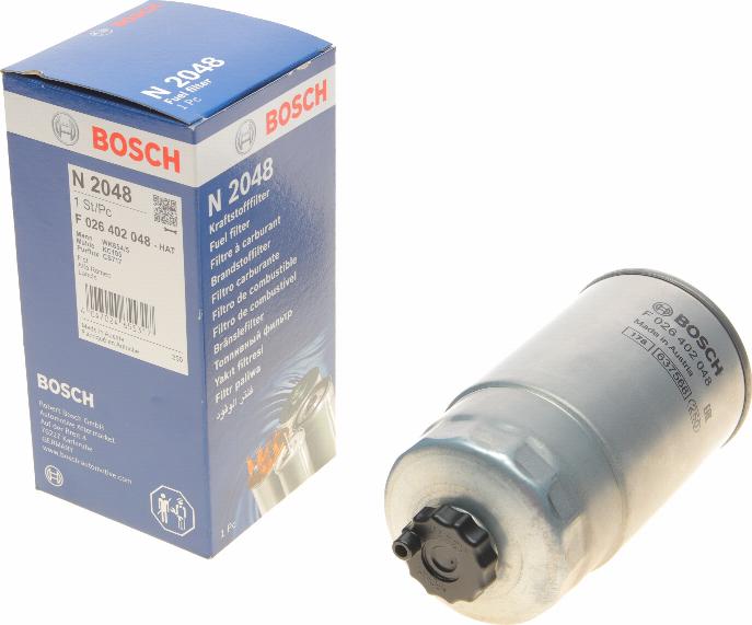 BOSCH F 026 402 048 - Filtro carburante www.autoricambit.com