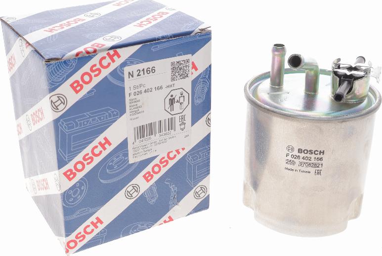 BOSCH F 026 402 166 - Filtro carburante www.autoricambit.com