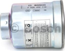 BOSCH F 026 402 110 - Filtro carburante www.autoricambit.com