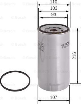 BOSCH F 026 402 138 - Filtro carburante www.autoricambit.com