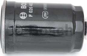 BOSCH F 026 402 127 - Filtro carburante www.autoricambit.com